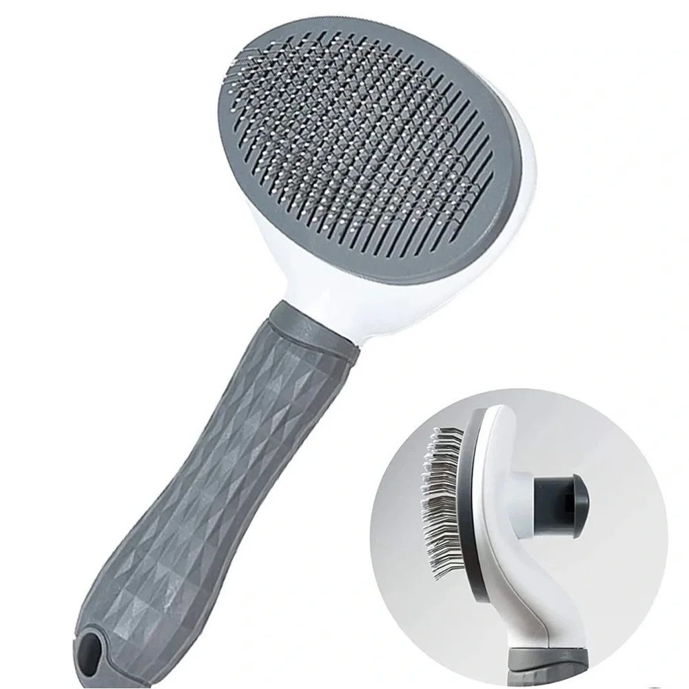 Blue Cat Grooming Brush